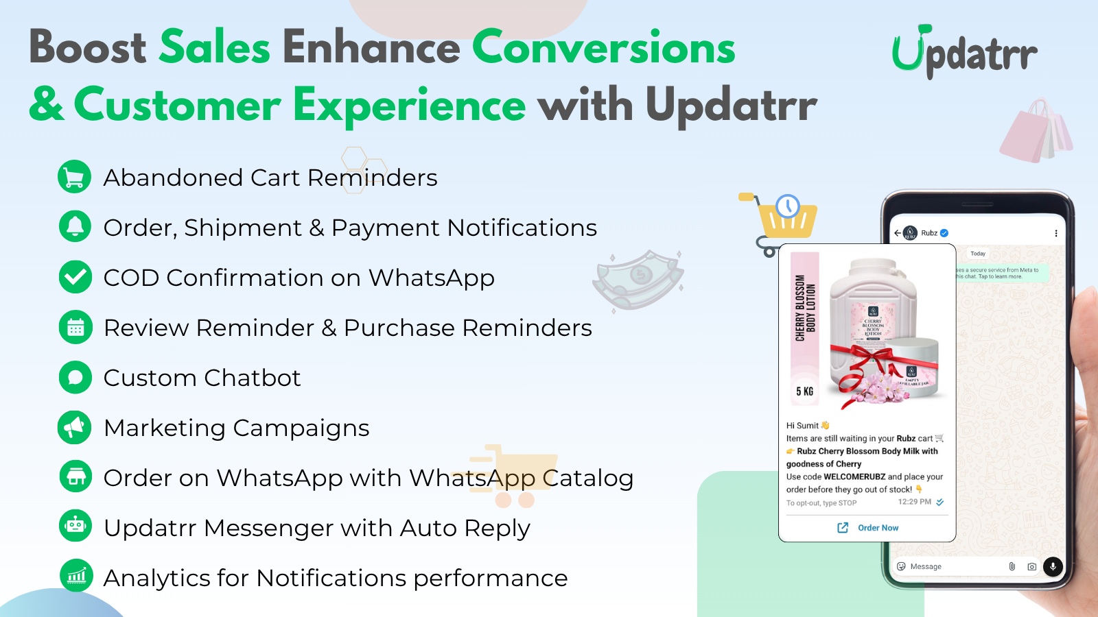 Updatrr Features